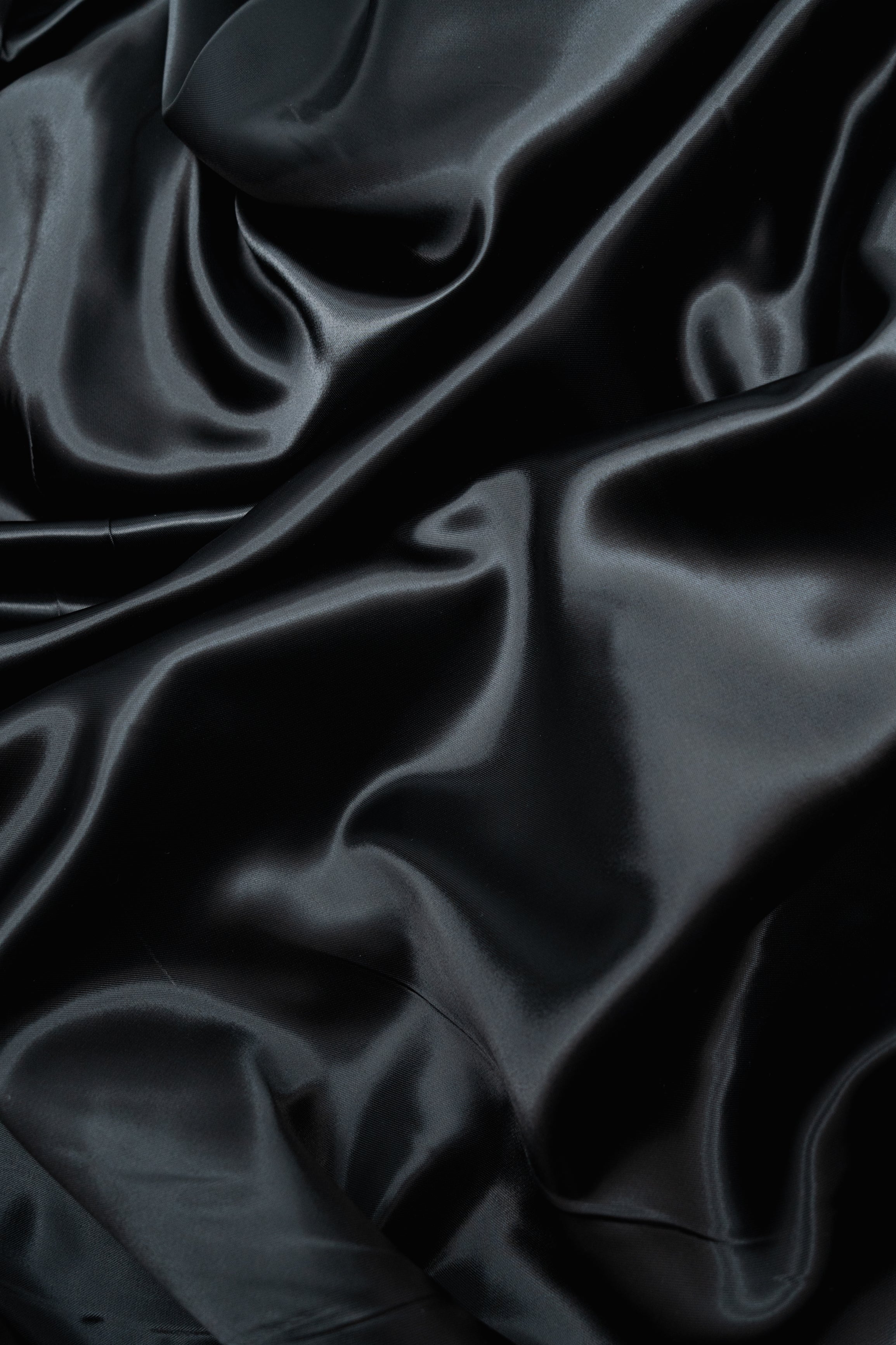 Підкладкова тканина Саржа Чорний 1м