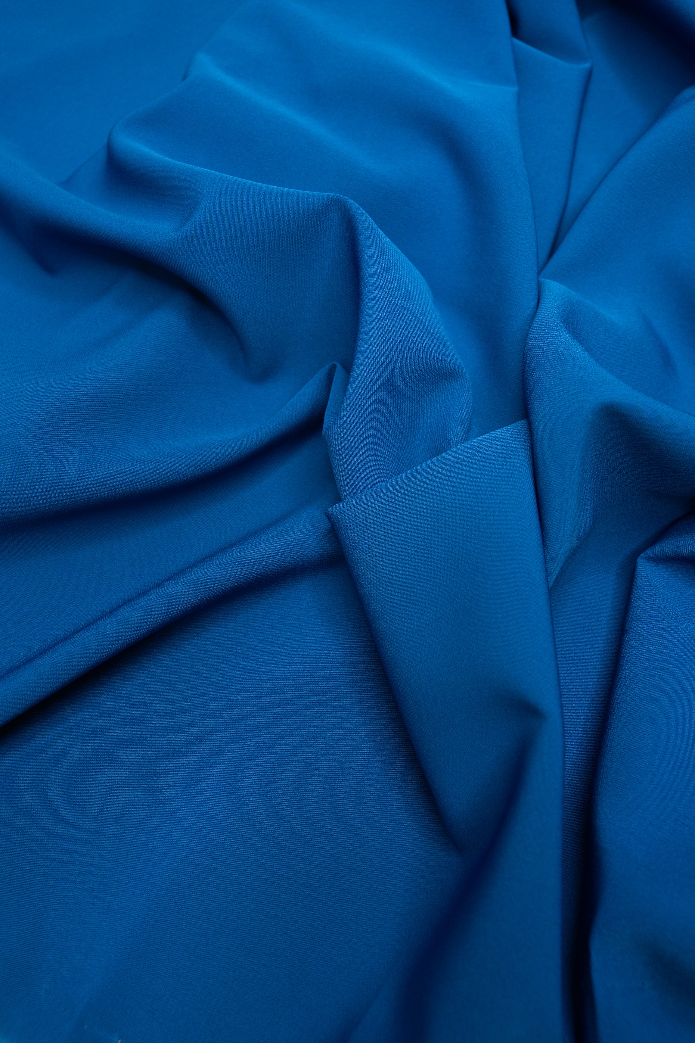 Костюмно-суконна тканина BASIC Синій денім 1м
