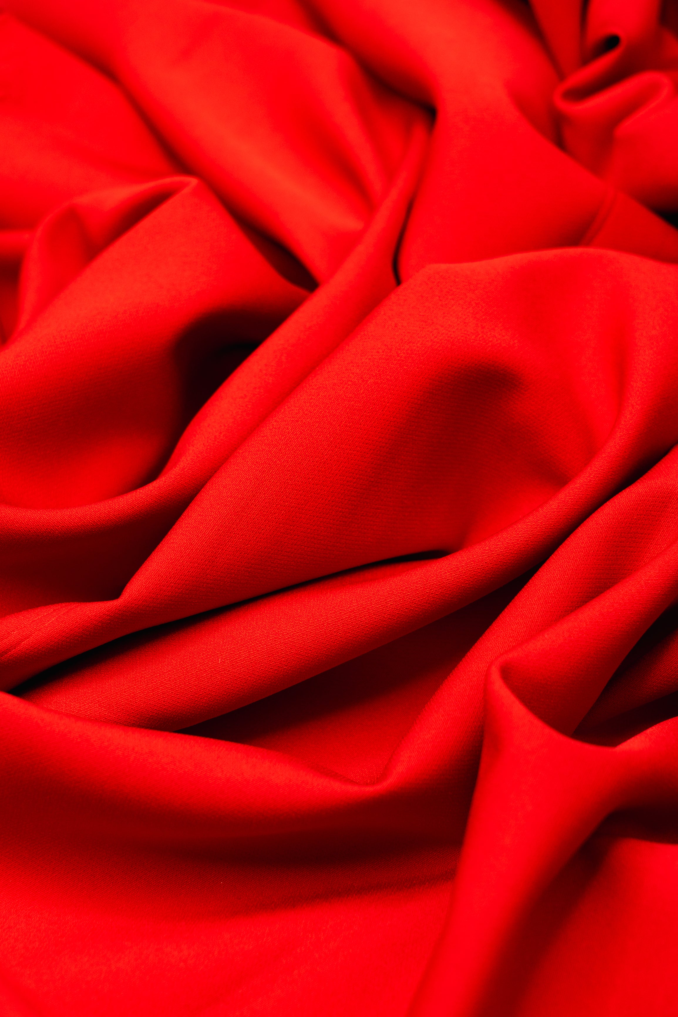 Костюмно-суконна тканина BASIC Червоний класичний 1м