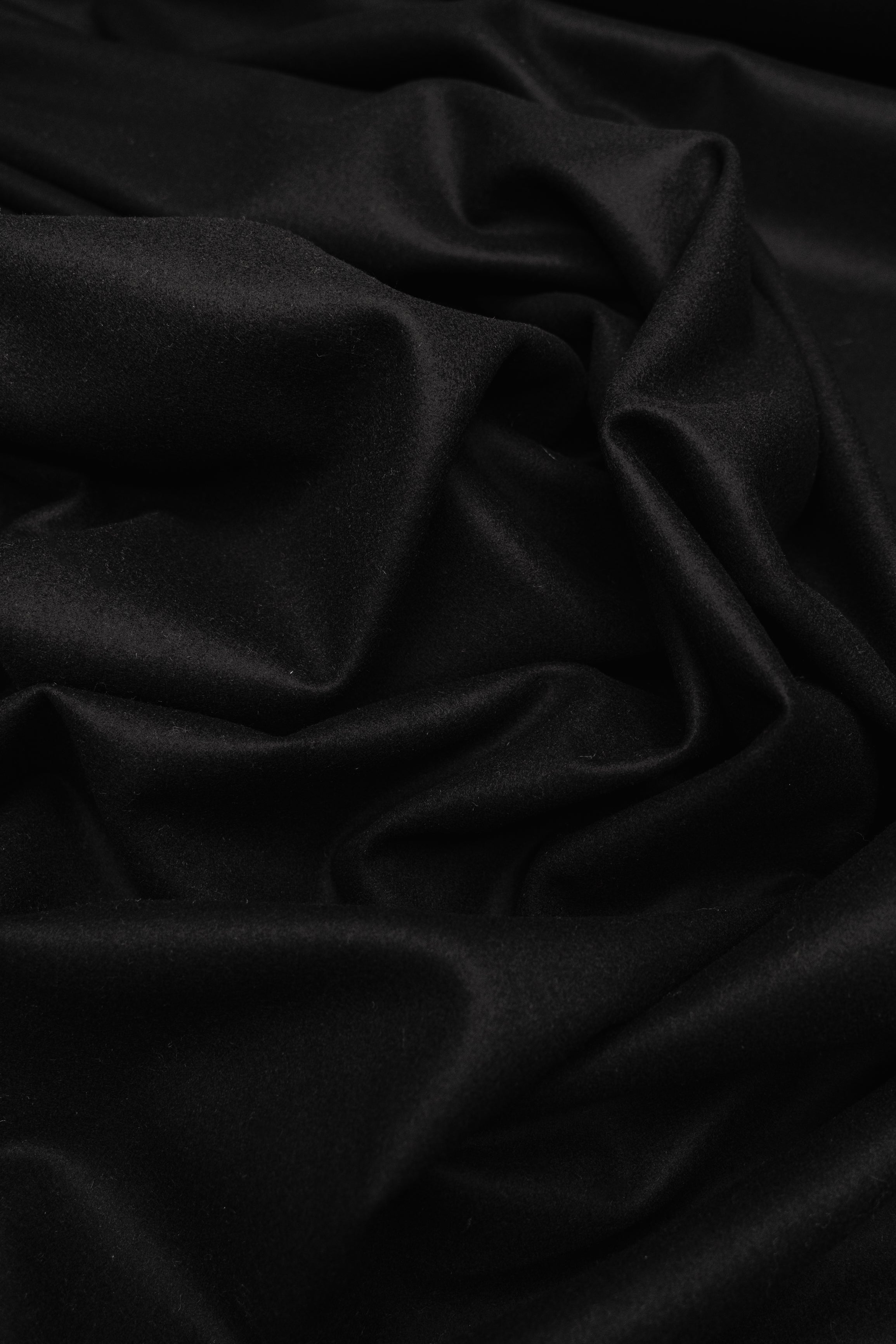 Пальтова тканина 1010 Чорний 1м