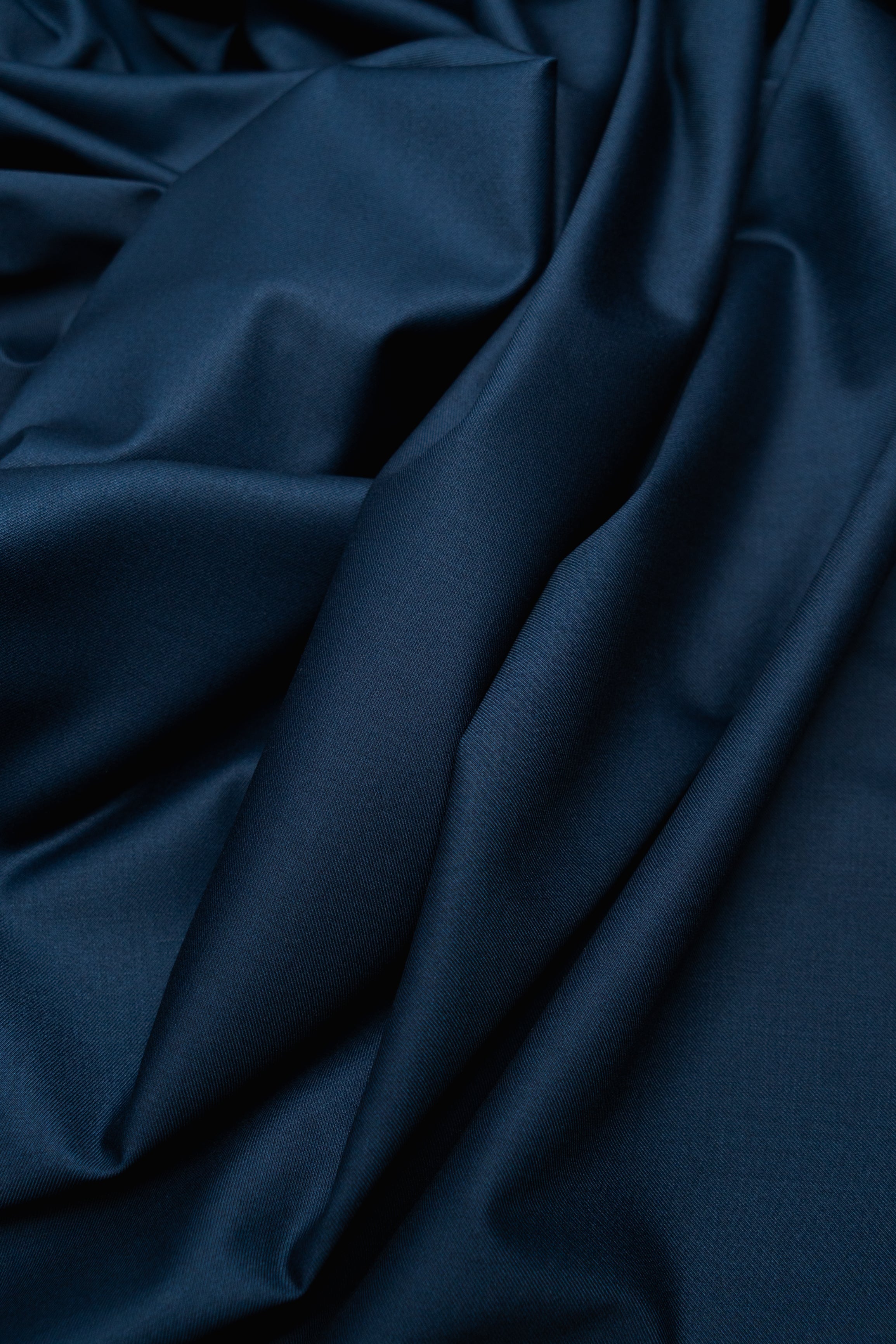 Костюмно-суконна тканина FLORENTIA Синій 1м