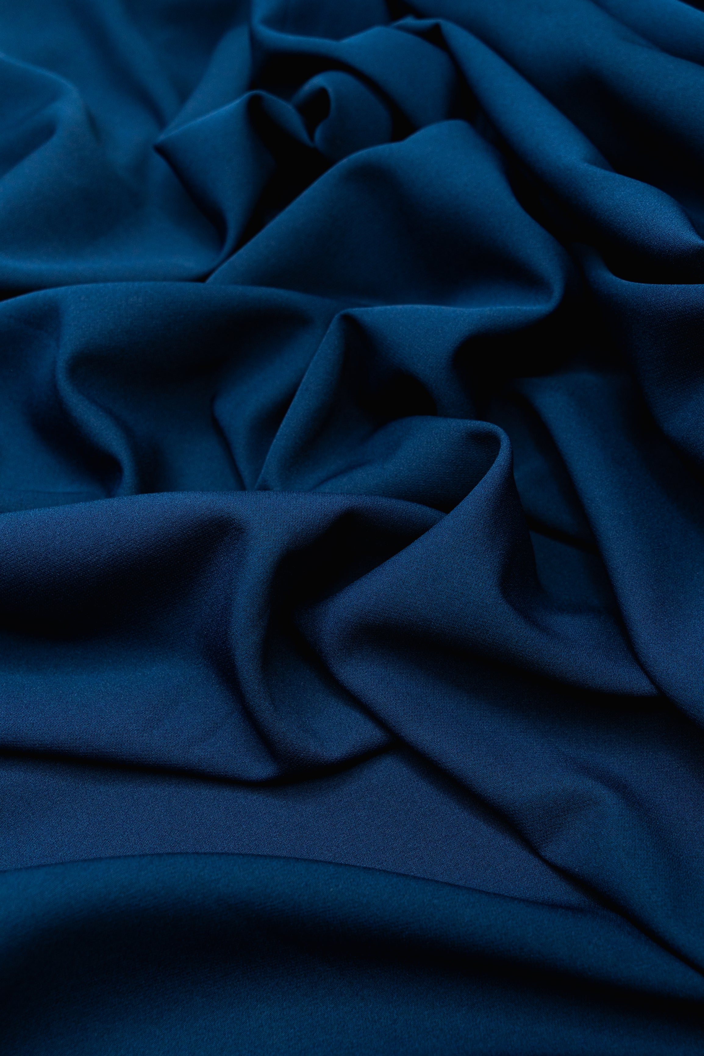 Костюмно-суконна тканина BASIC Синій 1м
