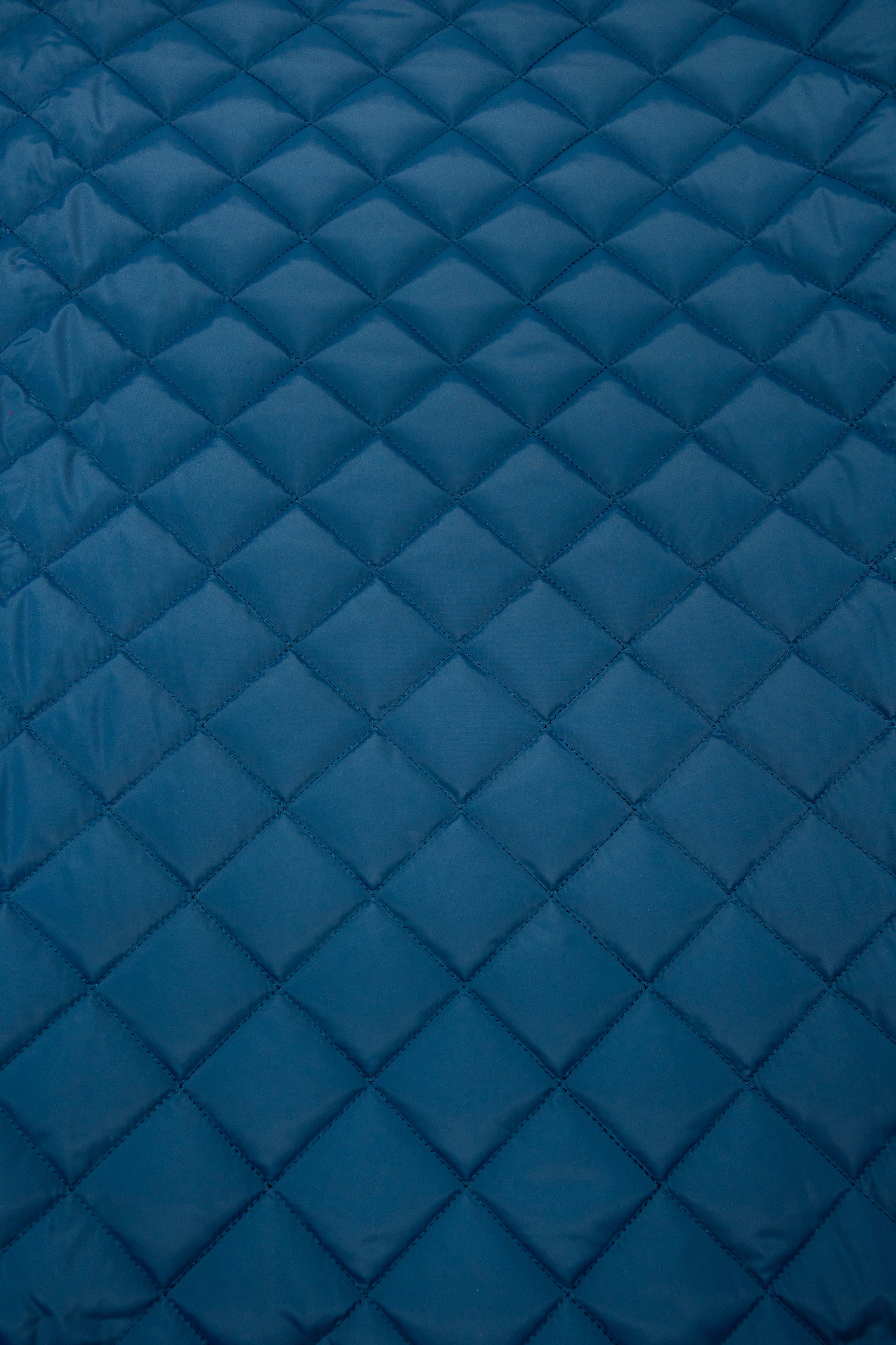 Стьобана плащова тканина DIAMOND 906 Темно-синій