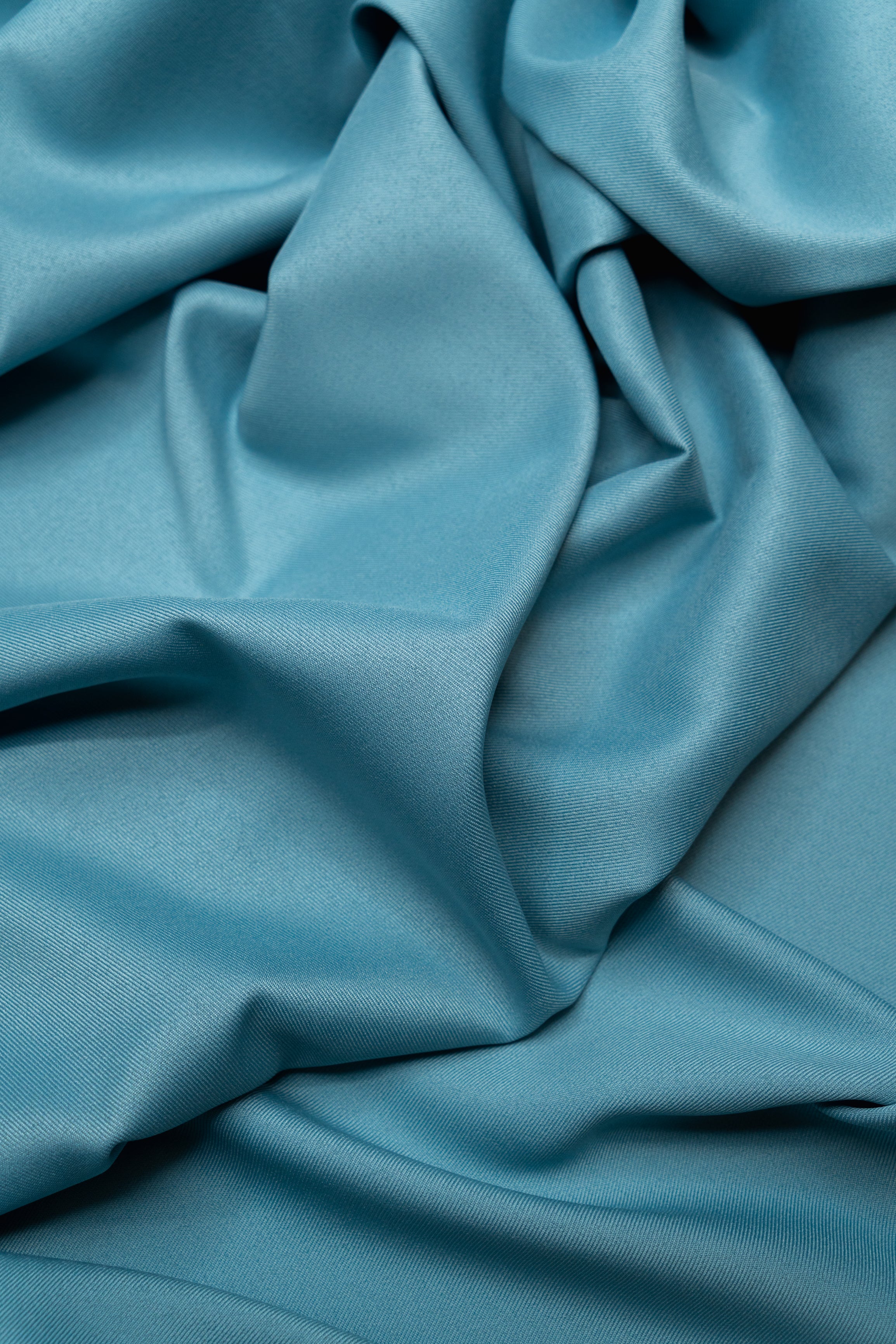 Костюмно-суконна тканина Warshava Темно-блакитний 1м